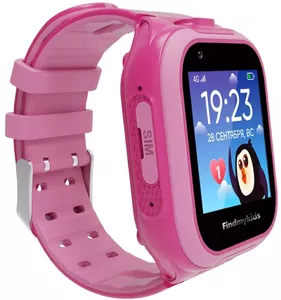 Детские умные часы Findmykids 4G Go (розовый) фото