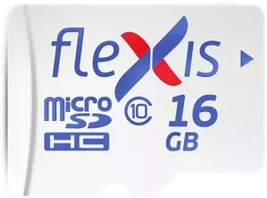 Карта памяти Flexis microSDHC 16GB Class 10 U1 FMSD016GU1 фото