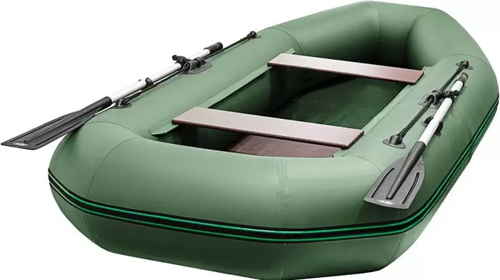 Гребная лодка Flinc F280L (зеленый) фото 2