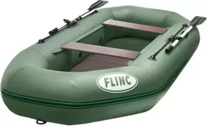 Гребная лодка Flinc F280L (зеленый) фото