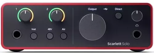 Focusrite Scarlett Solo 4rd Gen