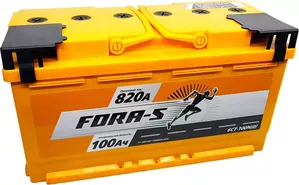 Аккумулятор Fora-S 6СТ-100L(0) (100Ah) фото