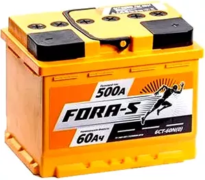 Аккумулятор Fora-S 6СТ-60L(0) (60Ah) фото