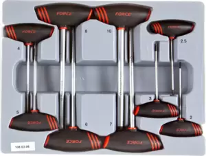 Набор ключей Force 2097 (9 предметов) фото