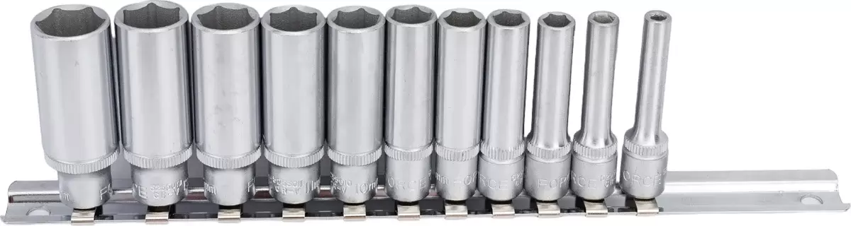 Набор головок Force 21115 (11 предметов) фото