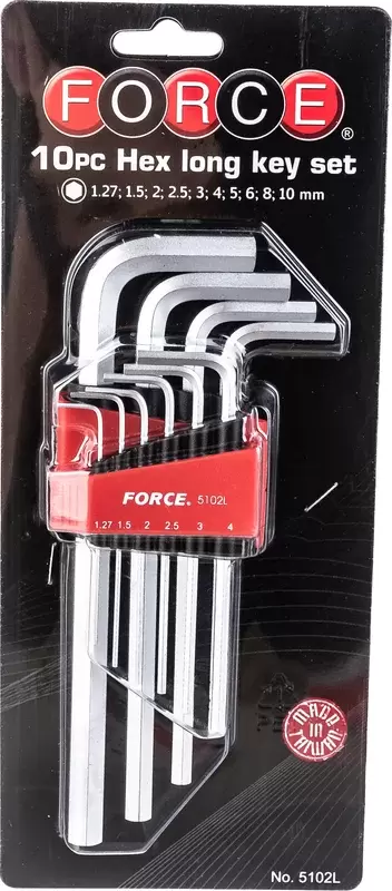 Набор ключей Force 5102L (10 предметов) фото