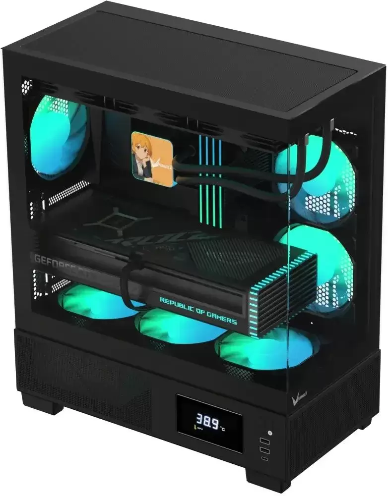 Корпус Formula Crystal E1 Floe (черный) фото