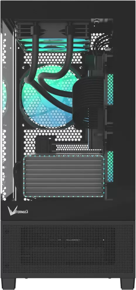 Корпус Formula Crystal E1M (черный) фото