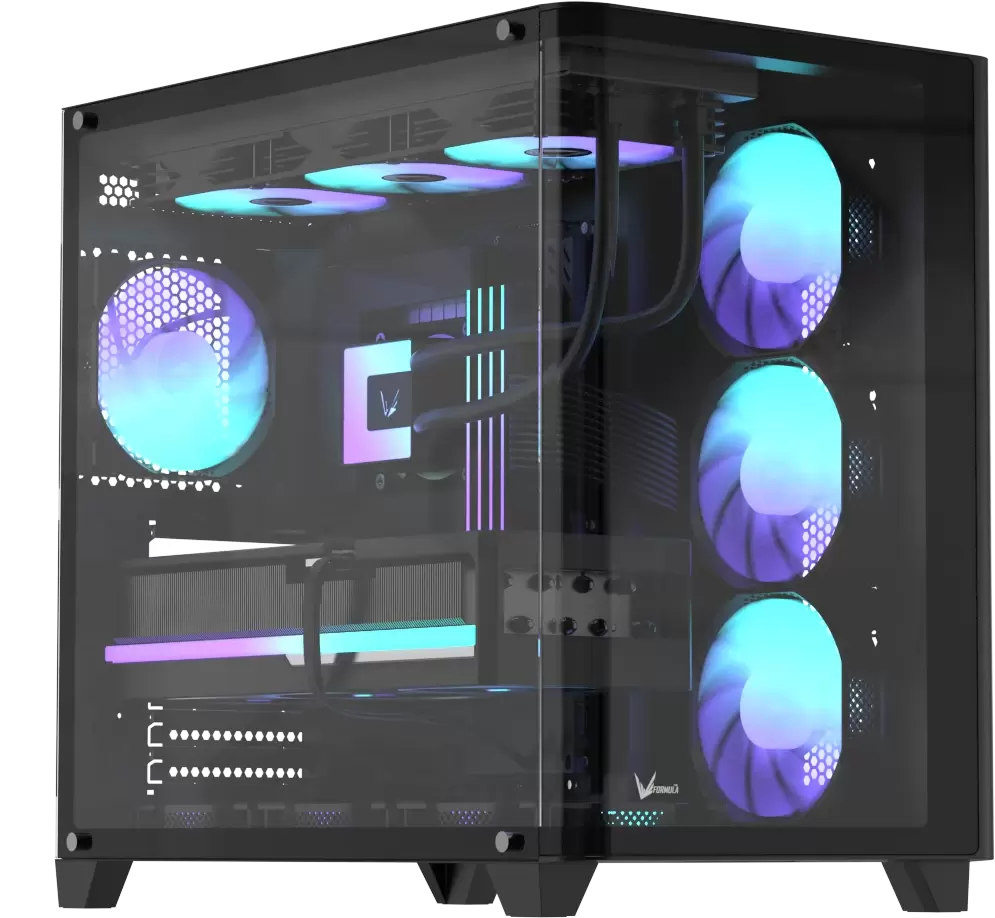 Корпус Formula Crystal U2 Floe (черный) фото