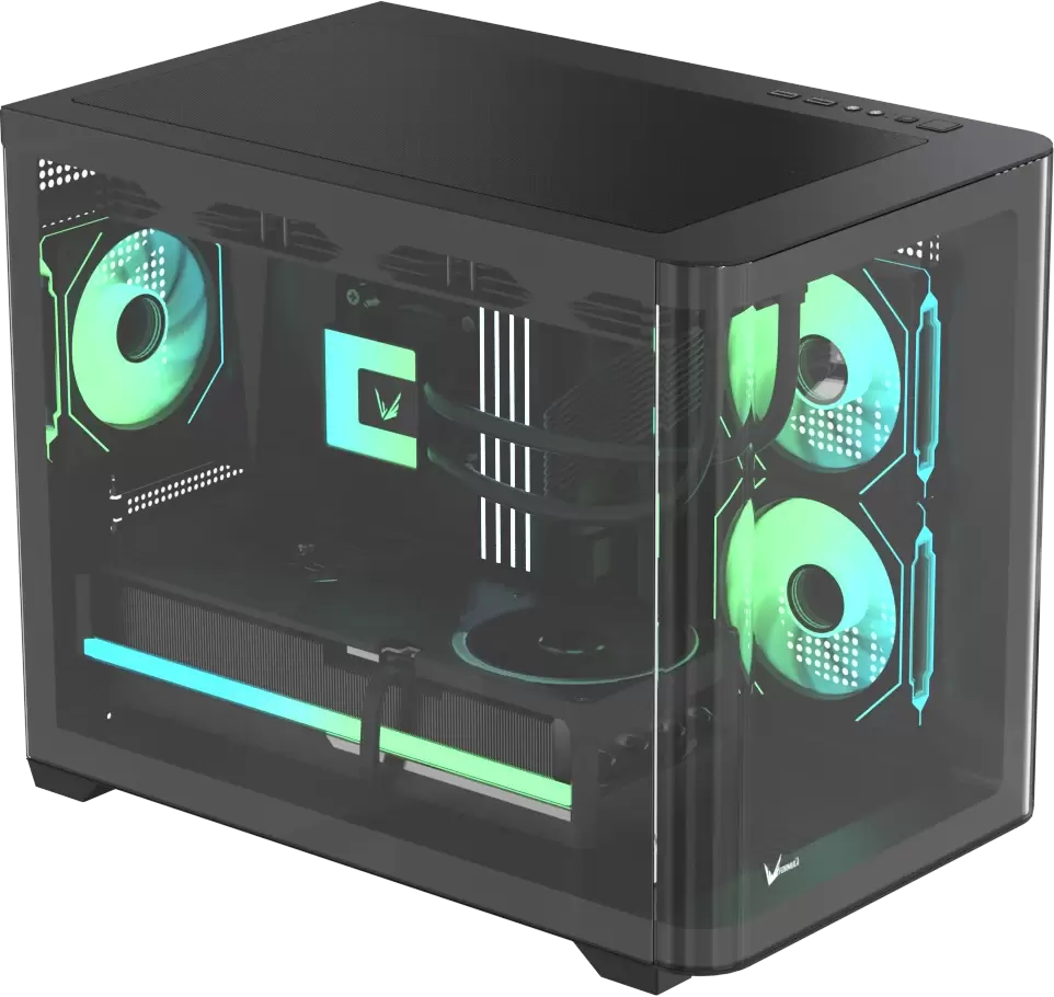 Корпус Formula Crystal U2M Floe (черный) фото