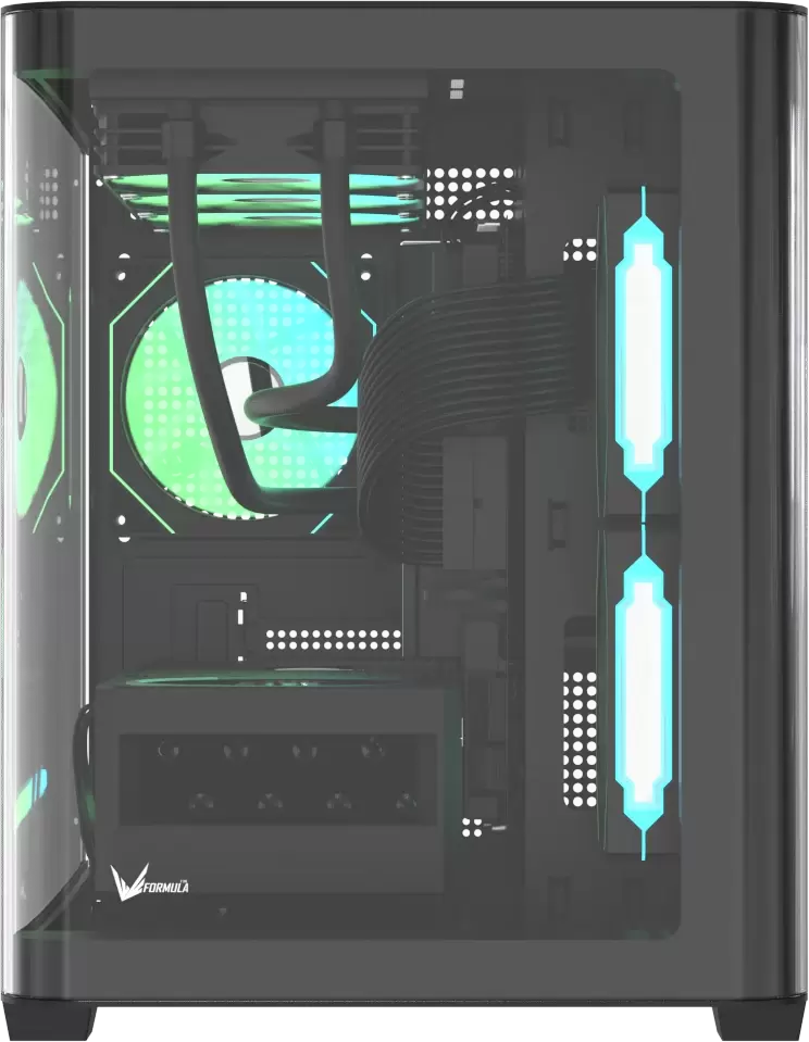 Корпус Formula Crystal U2M Floe (черный) фото