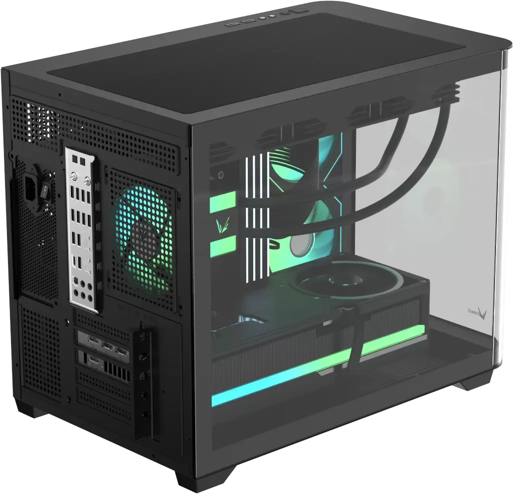 Корпус Formula Crystal U2M Floe (черный) фото