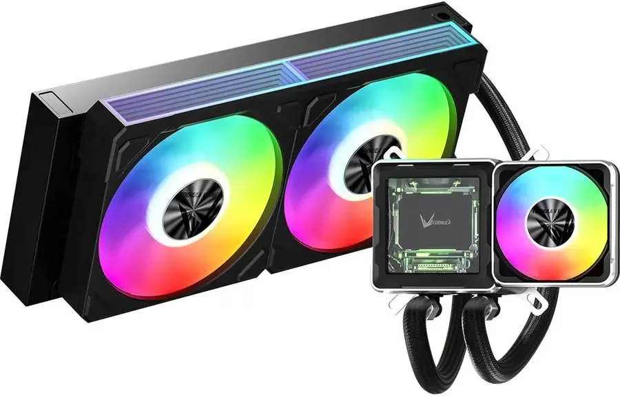 Кулер для процессора Formula V Line Cryo Wing Digi 240 BK фото