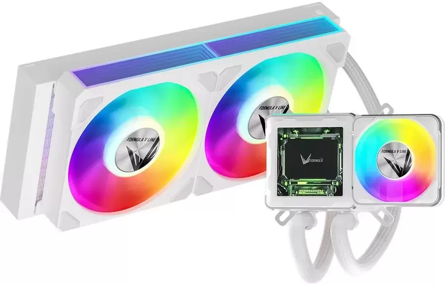 Кулер для процессора Formula V Line Cryo Wing Digi 240 WH фото