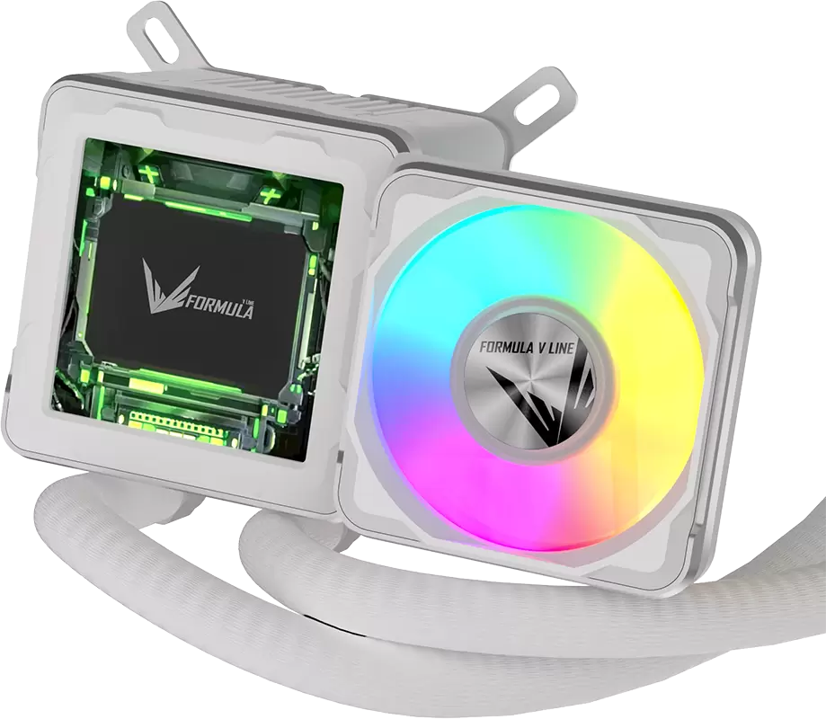 Кулер для процессора Formula V Line Cryo Wing Digi 360 WH фото