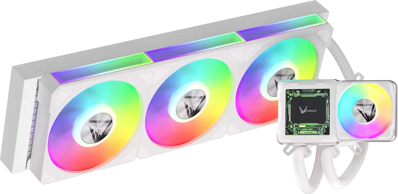 Кулер для процессора Formula V Line Cryo Wing Digi 360 WH фото