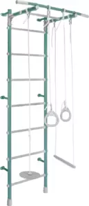 Детский спортивный комплекс Формула здоровья Ваниль В17.16-П (бирюзовый/серый) фото