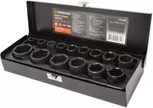 Набор головок Forsage F-4159-5MPB (15 предметов) фото