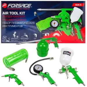 Набор пневмоинструмента Forsage F-SGK-5 фото