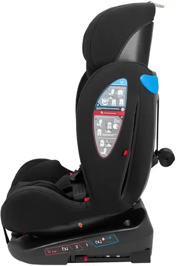 Детское автокресло Forsage Kids BS12 (black) фото