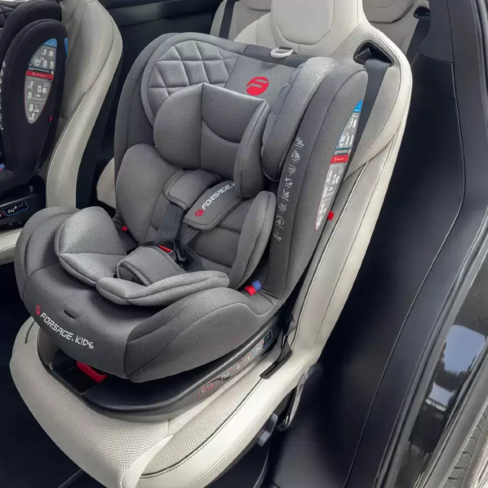 Детское автокресло Forsage Kids BS12 (grey) фото