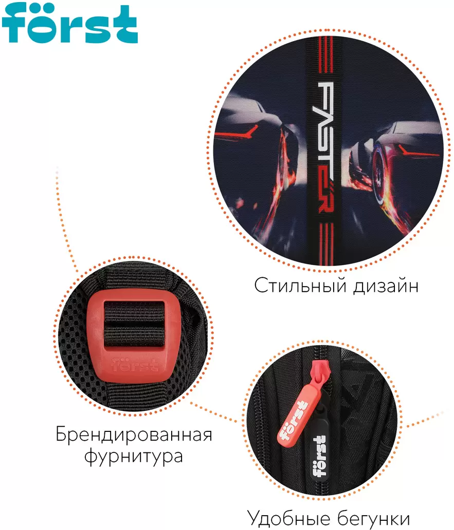 Школьный рюкзак Forst F-Base. Faster FT-RY-022404 фото