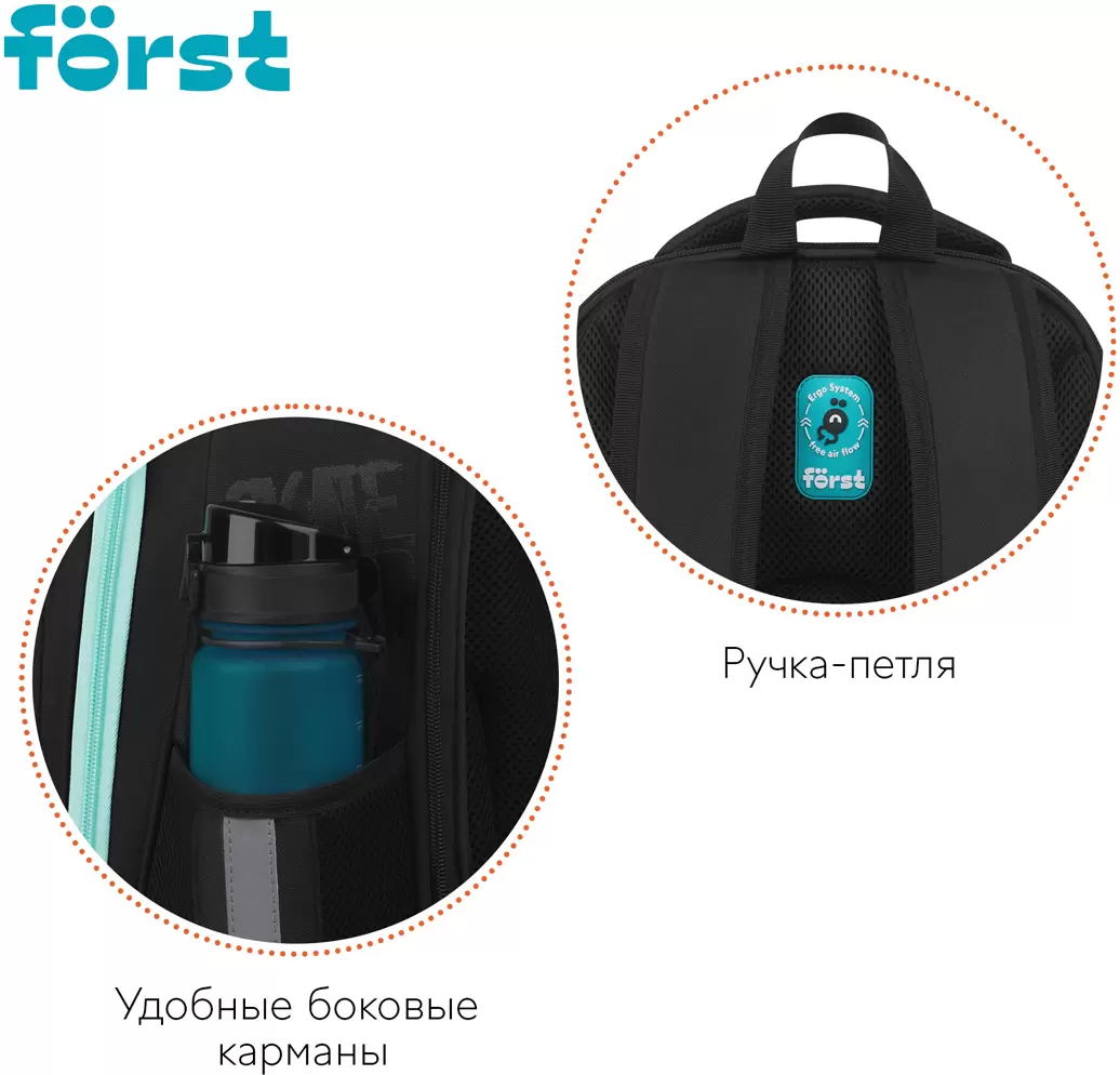 Школьный рюкзак Forst F-Base. Skateboard FT-RY-022405 фото