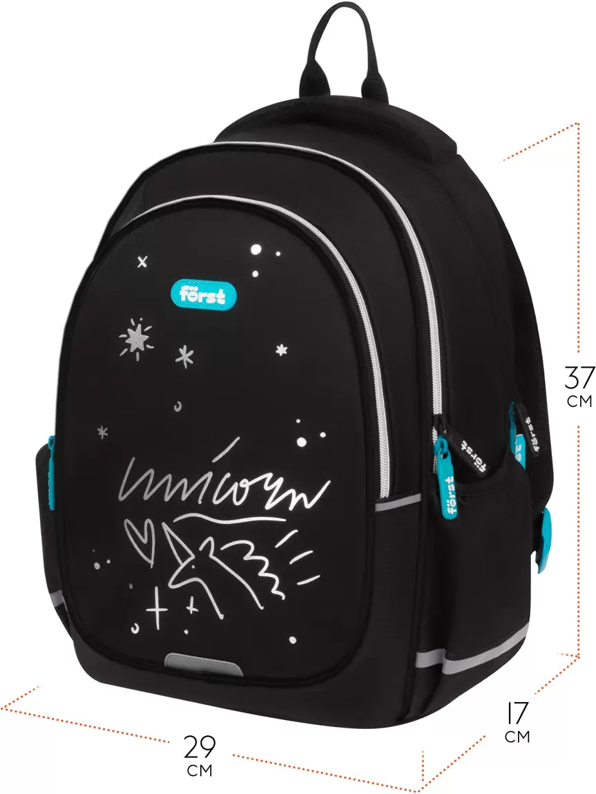 Школьный рюкзак Forst F-Cute. Unicorn FT-RS-102403 фото