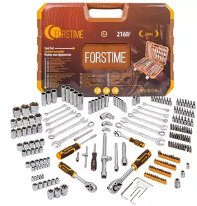 Универсальный набор инструментов Forstime FT-38841 (216 предметов) фото