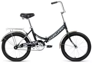 Велосипед Forward Arsenal 20 1.0 (рама 14, чёрный, 2021) фото