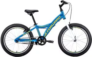 Детский велосипед Forward Comanche 20 1.0 2021 (синий) фото