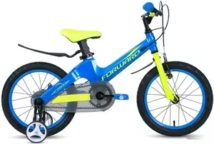 Детский велосипед Forward Cosmo 16 2.0 2020 (синий/желтый) фото
