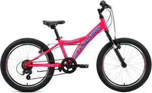 Детский велосипед Forward Dakota 20 1.0 2021 (розовый) фото
