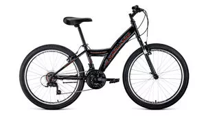 Велосипед Forward Dakota 24 1.0 2020 (черный) фото