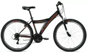 Велосипед Forward Dakota 26 2.0 2021 (черный/красный) фото