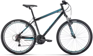 Велосипед Forward Sporting 27.5 1.2 2021 (черный/синий) фото