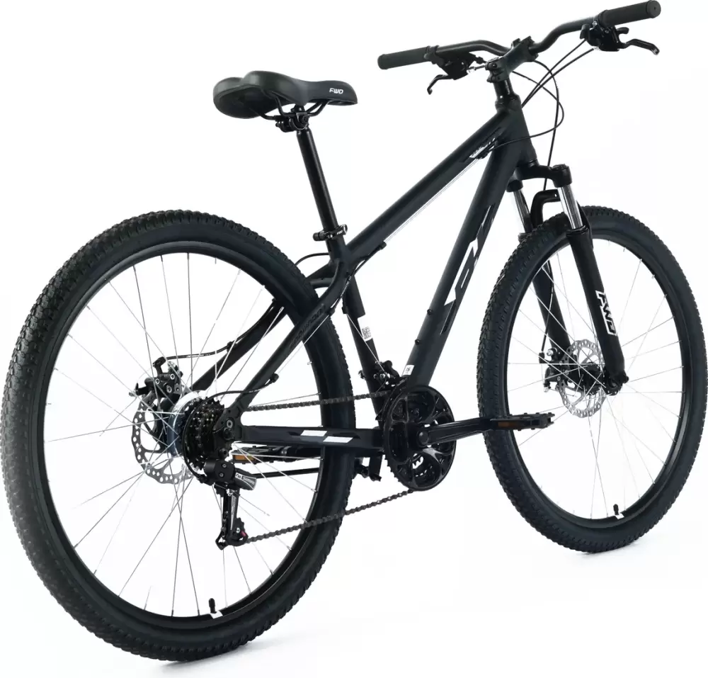 Велосипед Forward AL NX 26 р.13 2025 (черный матовый/серебристый) фото