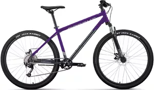 Велосипед Forward Apache 29 2.0 D р.17 2023 (фиолетовый/темно-серый) фото