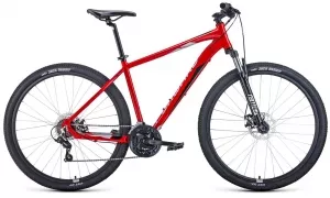 Велосипед Forward Apache 29 2.0 disc р.19 2021 (красный) фото