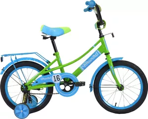 Детский велосипед Forward Azure 20 2020 (салатовый/голубой) фото