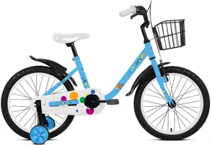 Детский велосипед Forward Barrio 14 2023 (голубой) фото