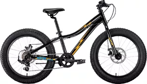 Детский велосипед Forward Bizon Micro 20 2020 (черный) фото