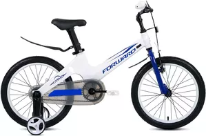 Детский велосипед Forward Cosmo 18 2022 (белый/синий) фото
