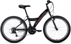 Велосипед Forward Dakota 24 1.0 2021 (черный) фото