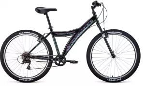 Велосипед Forward Dakota 26 1.0 2021 (черный/синий) фото