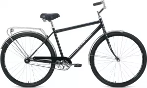 Велосипед Forward Dortmund 28 1.0 (черный/серый, 2020) фото
