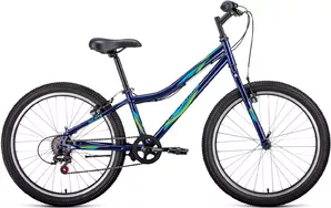 Велосипед Forward Iris 24 1.0 2023 (темно-синий) фото