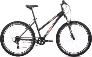 Велосипед Forward Iris 26 1.0 2022 (темно-серый/розовый) фото