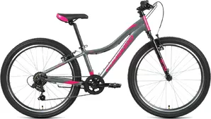 Велосипед Forward Jade 24 1.0 2022 (серый/розовый) icon