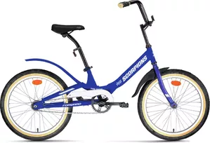Детский велосипед Forward Scorpions 20 1.0 2022 (синий/серебристый) фото